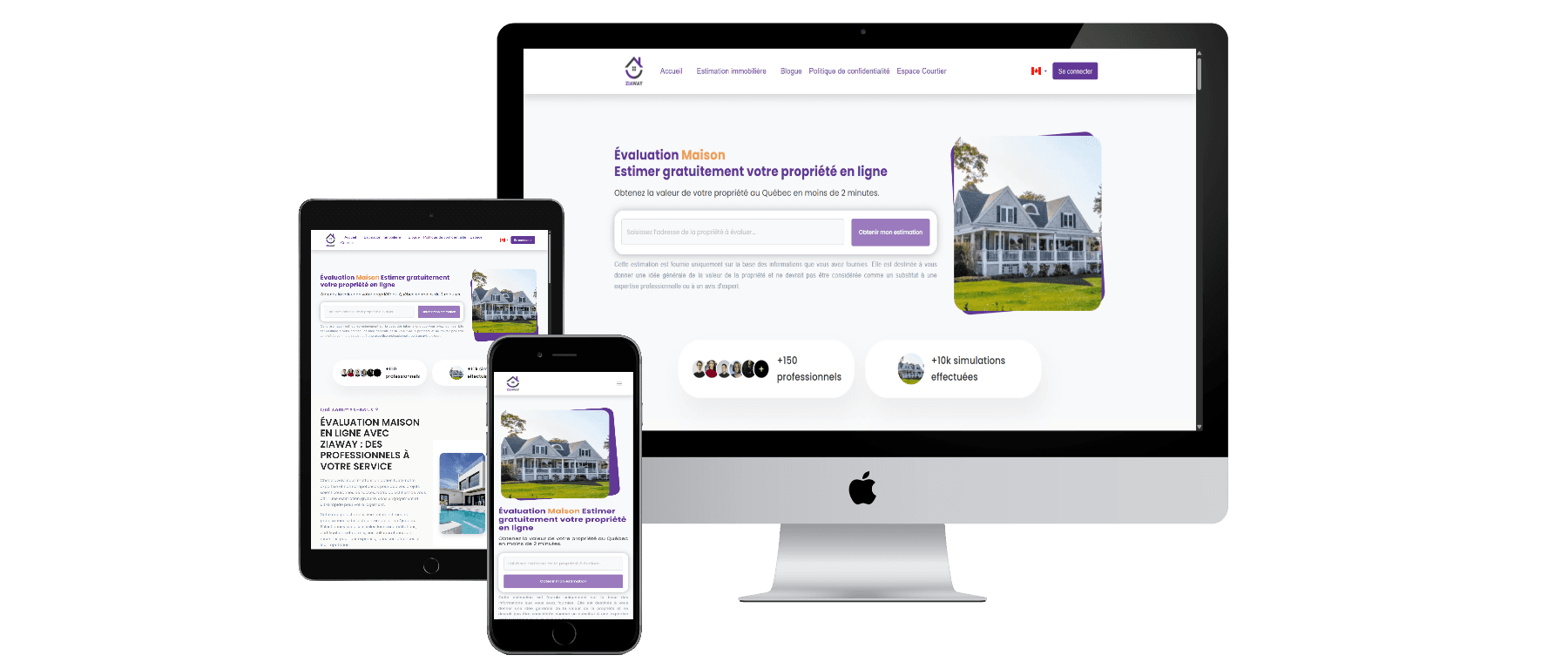 Ziaway.ca - Real Estate Platform