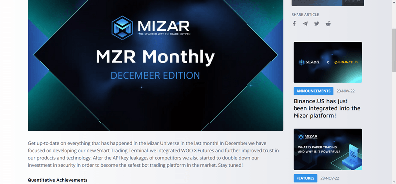 Web Developer Consultant at Mizar